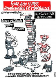 Une foire aux livres anarchistes à Marseille