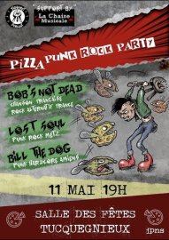 LE TABOURET HURLANT Pizza Punk Rock Party