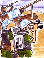 Les atrocités d'une guerre aveugle