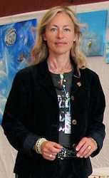 CATHERINE LOUBET : LA PEINTRE QUI S'ENVOIE EN L'AIR !