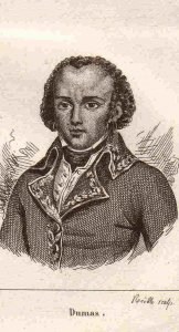 Message d'Alexandre Dumas à propos de la statue de son père, le général Dumas