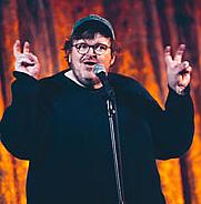 MICHAEL MOORE : Un show à l'américaine !