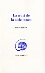 "La nuit de la substance" : entre corps & matière, l'esprit scintille
