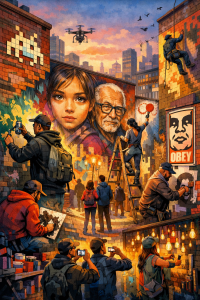 Le Street art, l'art majeur qui a pris la rue, et ne la rendra plus