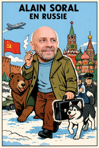 Alain Soral se réfugie en Russie pour échapper à la Justice