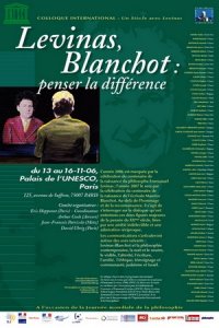 Colloque international - UN SIECLE AVEC LEVINAS