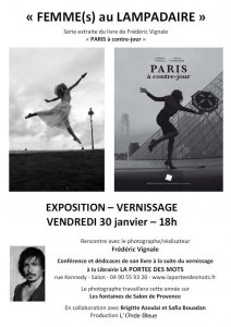Femmes au Lampadaire, exposition, vernissage et conférence