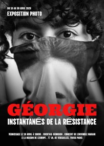 La Géorgie en lutte s'expose, un vernissage entre mémoire, résistance et espoir européen le 10 avril à la Maison de l'Europe à Paris.