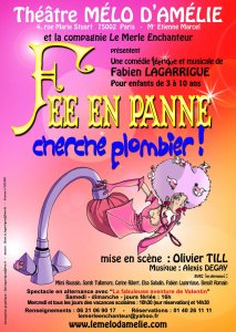 "Fée en panne cherche plombier" de Fabien LAGARRIGUE