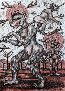  La puissance tentaculaire des visions médiévales et vaginales d'Anne Van Der Linden 