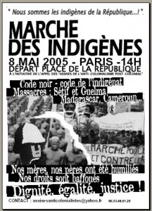 Les indigènes de la République - Marche le 8 mai 14h00, République