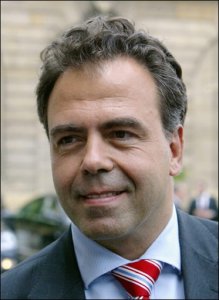 Luc Chatel n'était pas présent à l'Intermarché