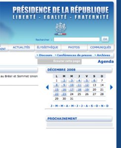 Black Out sur l'Agenda du Président de la République