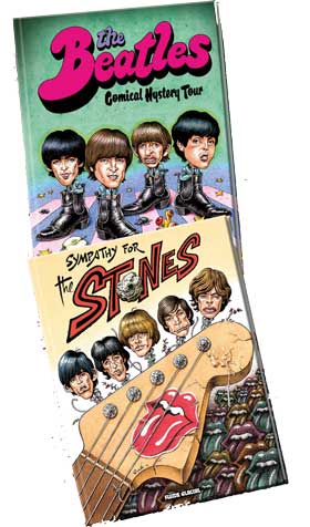 BEATLES VS STONES : Satisfaction in a yellow submarine ! 