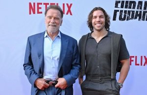 Arnold Schwarzenegger et Joseph Baena, culturistes de père en fils