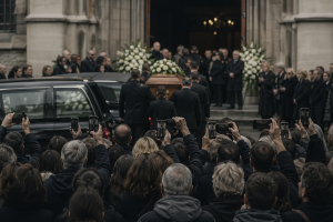 Ces anonymes qui envahissent les enterrements de célébrités pour voir des stars : fascination malsaine ou simple curiosité ?