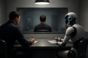 Une intelligence artificielle pourrait-elle remplacer un policier lors d'une garde à vue ?