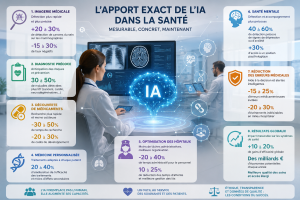 IA et santé : ce que l'intelligence artificielle va vraiment changer dans les années à venir