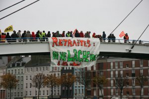 Les Havrais n'ont pas fini de se mouiller pour défendre les retraites