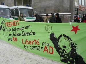 Deux manifs pour Georges Cipriani et Jean-Marc Rouillan