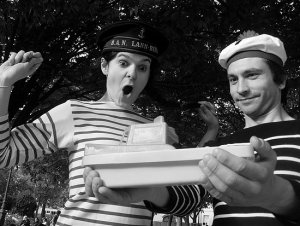 "Les petits baigneurs" au Salon Nautique de Paris (interview)