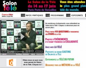 Triste comme un Salon de la Télé à Paris