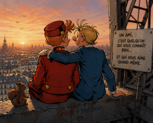 Spirou et Fantasio : l'amitié ambiguë la plus fascinante de la bande dessinée franco-belge