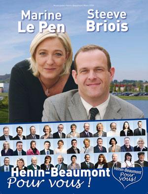 Front National en forte tête à Hénin-Beaumont