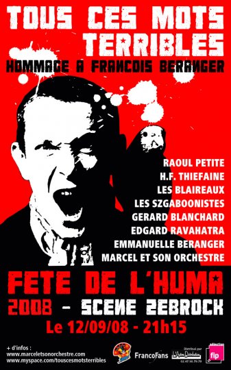 La Fête de l'Huma rend hommage à François Béranger