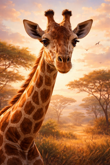 Yves Bouillard, l'homme qui a fait des girafes sa belle obsession