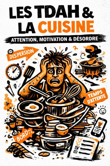 Pourquoi les TDAH détestent (souvent) faire la cuisine ??