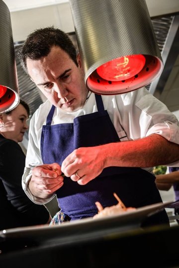 Julien Doupeux, de L'Auberge, sait nous régaler !