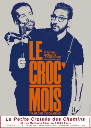 LE CROC'MOTS au théâtre La petite Croisée des Chemins 