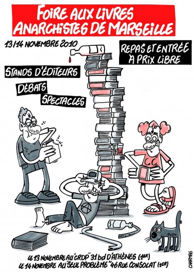 Une foire aux livres anarchistes à Marseille