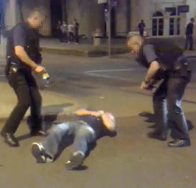 Nottingham : Belle bavure policière au Taser