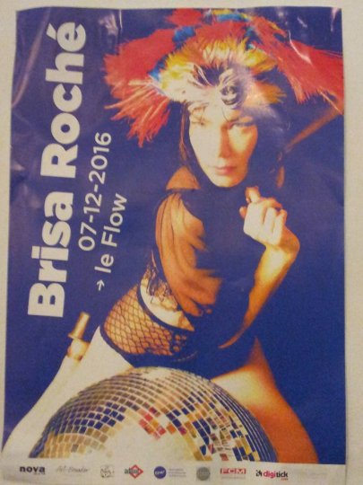 CONCERT DE BRISA ROCHE au FLOW le 7 décembre 2016