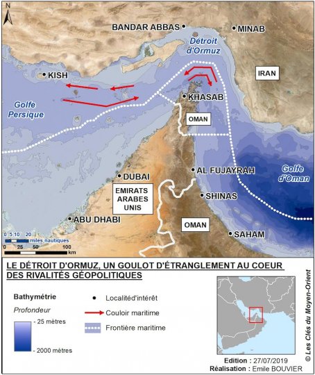 Comment les iraniens ont-ils pris le contrôle du Détroit d'Ormuz ? 