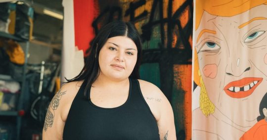 Sophia Lang, réhabilite le corps gros dans l'Art