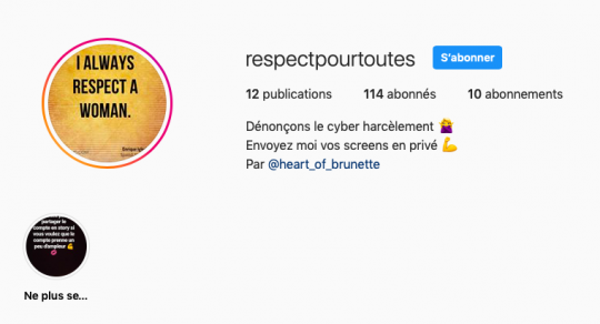 Olivia Jane lance "Respect pour Toutes" pour lutter et dénoncer les irrespectueux des réseaux sociaux