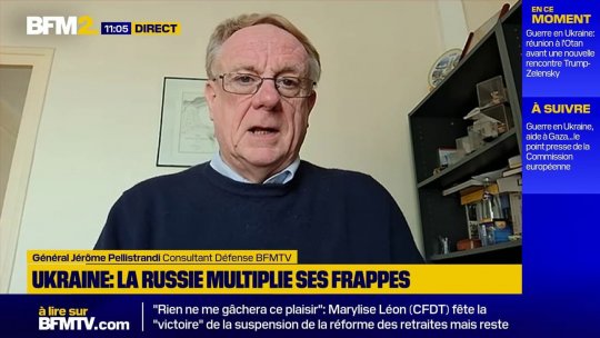 Le Général Jérôme Pellistrandi sur BFMTV, la guerre expliquée à l'heure des plateaux