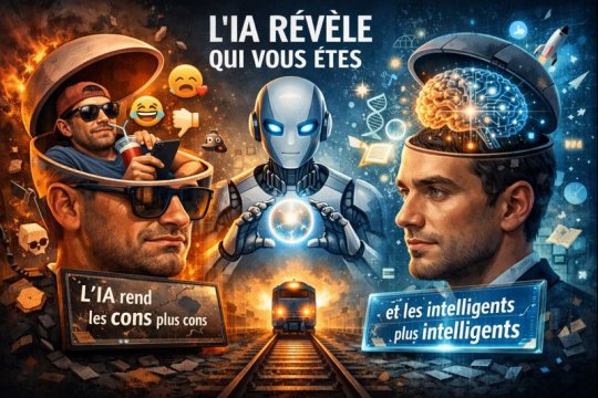 L'intelligence artificielle ne rend pas idiot. Elle révèle les idiots.