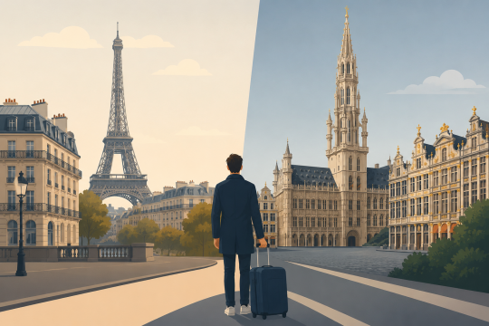 Pourquoi de plus en plus de Parisiens quittent Paris pour aller vivre à Bruxelles ?