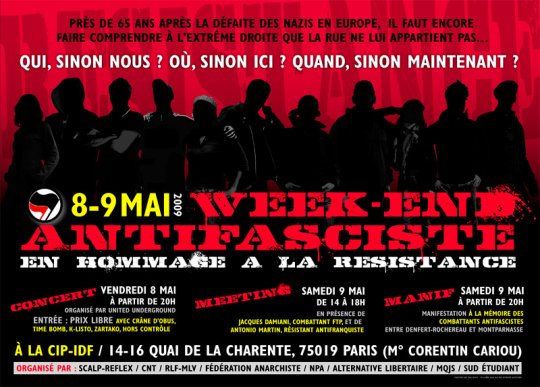 Hommage à la Résistance les 8 et 9 mai 2009