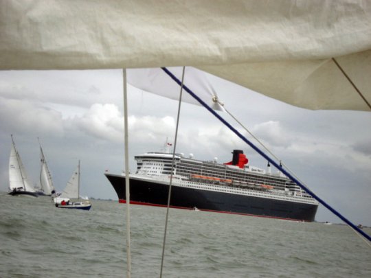 "Une Pointe pour Tous" à l'abordage du Queen Mary II