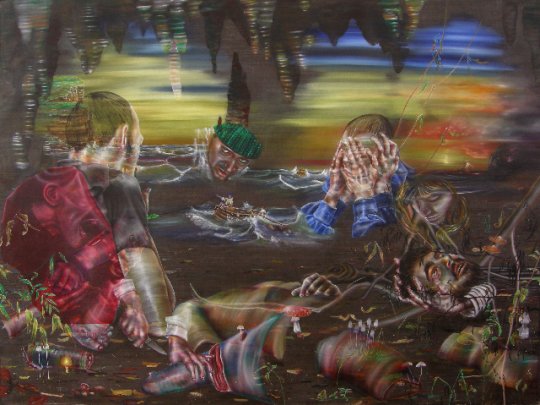 Hervé IC à la Galerie Eric Mircher.