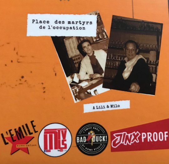 Mark Apeupret « place des martyrs de l'occupation » à Lili & Milo 
